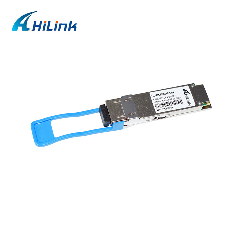 10KM SM Dual LC Fiber Optic Equipment QSFP+ 40G LR4 1331nm