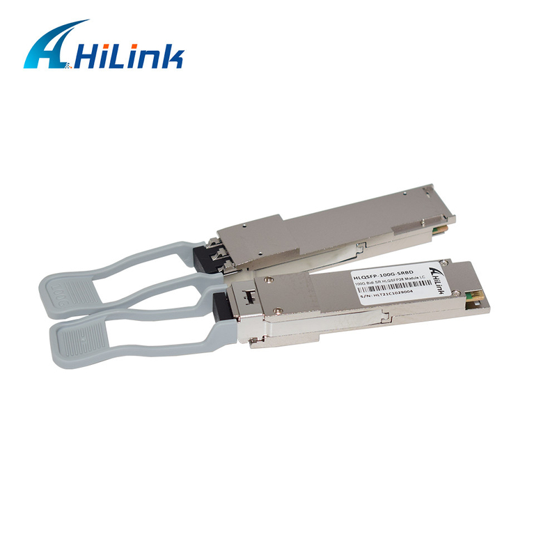 QSFP28 100G二重LCの光学トランシーバーのSR Bidi PAM4 2x50G 850nm/900nm MMF 100M