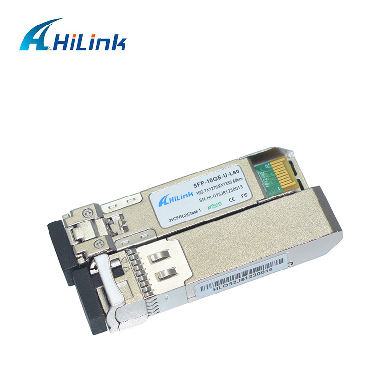 10G 60KM SFP+のトランシーバー モジュールBIDI 60KM SFP+ 10G-ER4-60KM SMF 1270nm/1330nm