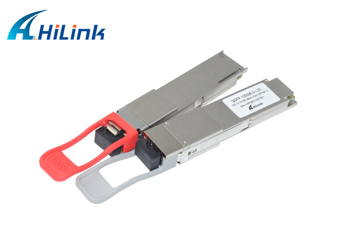 100GBASE - BX20 オプティカルトランシーバー モジュール QSFP28 LAN WDM 1280nm 1310nm 20km LC シンプルトランシーバー
