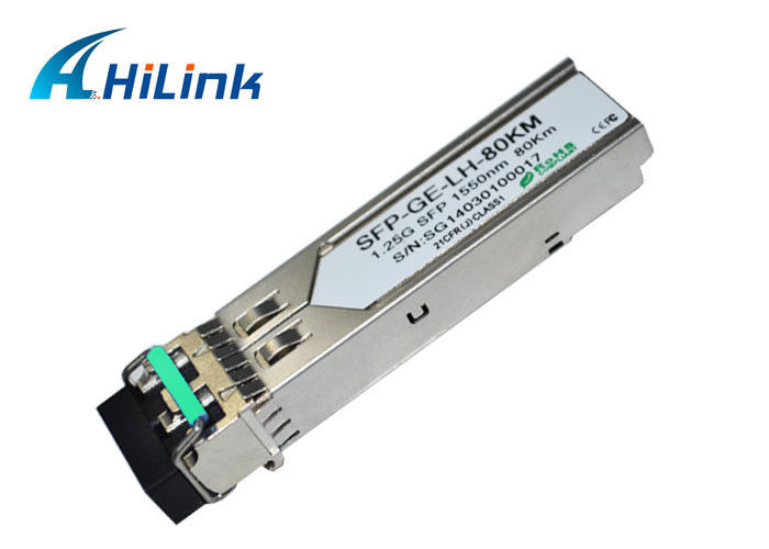 1.25Gは光学SFPのモジュール、小さい形式要素プラグイン可能なSFP繊維のトランシーバー繊維LC DDM二倍になります