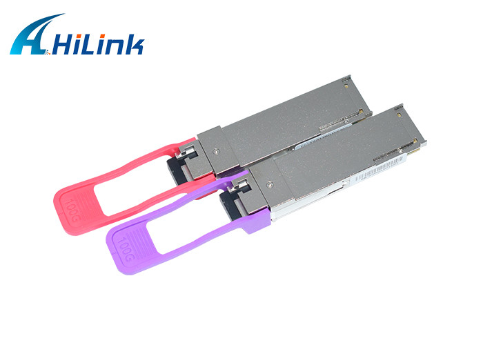単一モードの光学トランシーバー100G QSFP28 PAM4 10km LR1 BIDI 1271/1331nm EML+PIN