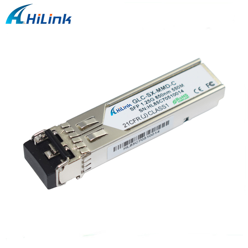 1.25G 850nm 550M Optical Transceiver Module GLC-SX-MM 1000BASE LC DOM SFP Transceiver