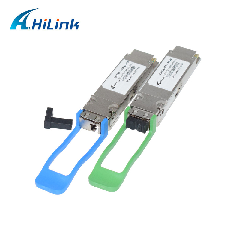 100GBASE-ER BIDI 40KM シンプレックス LC 1304/1309nm EML+APD QSFP28-BX-D40トランシーバー