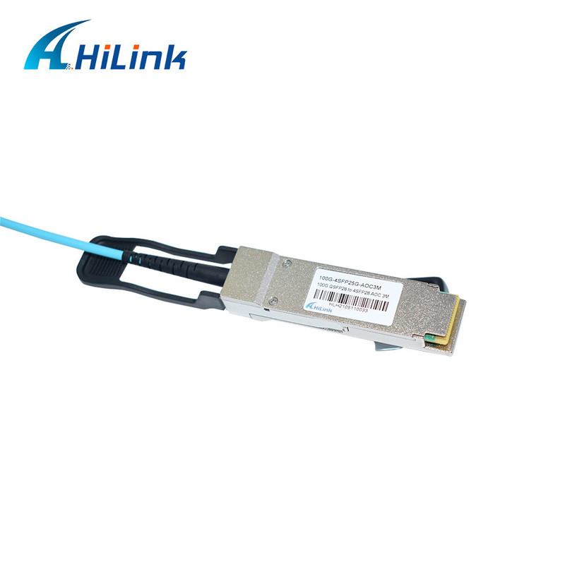 100Gから4x25GAOCケーブル 850nm QSFP28から4x SFP28アクティブ光学ケーブル OM3OM4