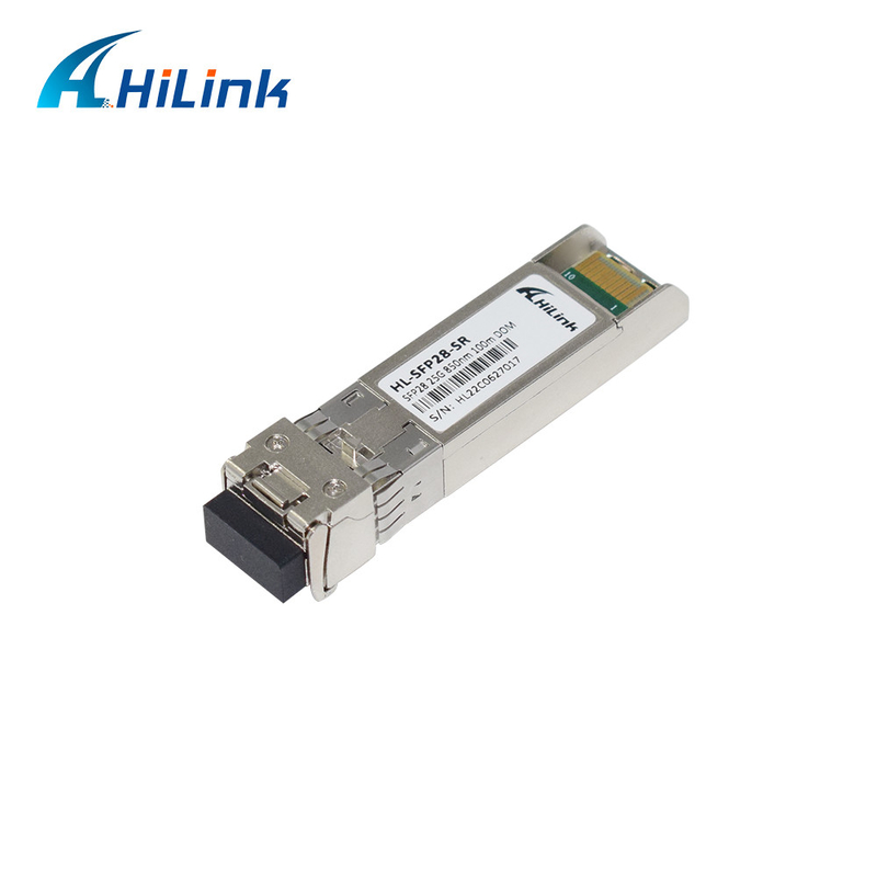 SFP28 25G SR SFP28-SR 850nm 25G オプティカルモジュール 850nm 100M LC DOM トラム受信機