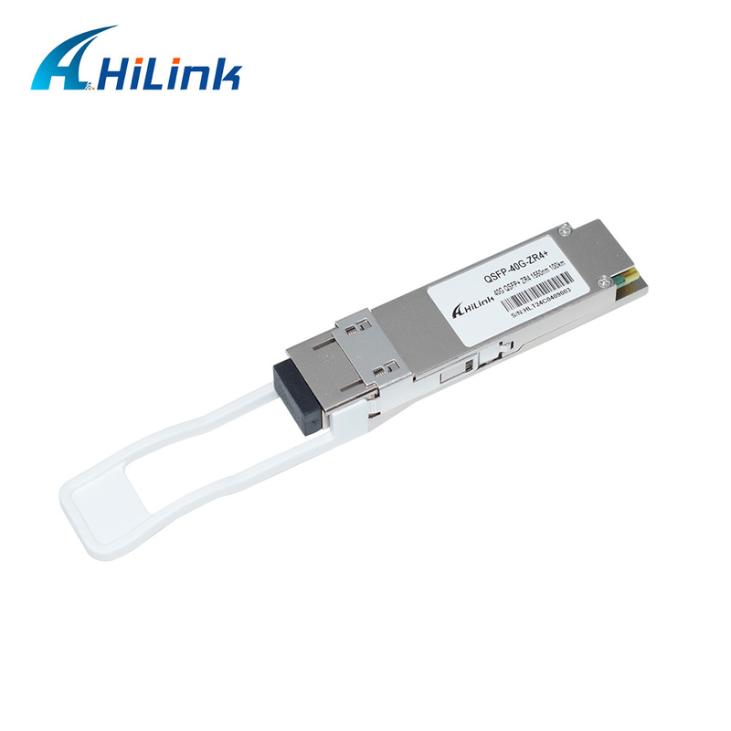 QSFP 40G ZR4 100KM 1550nm 40Gb/s QSFP+トランシーバーデュプレックスLC光学モジュールDOM