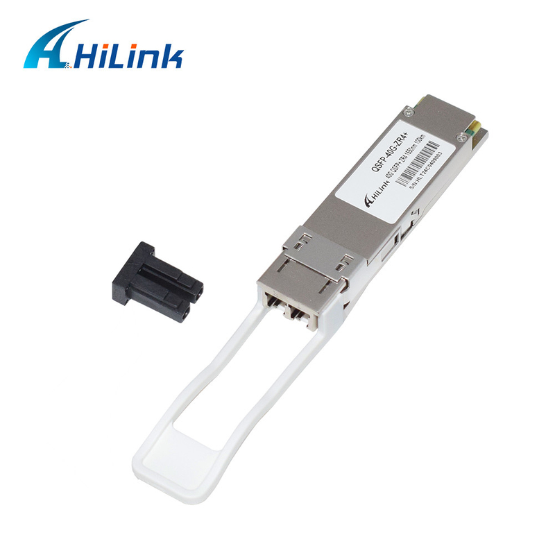 QSFP 40G ZR4 100KM 1550nm 40Gb/s QSFP+トランシーバーデュプレックスLC光学モジュールDOM