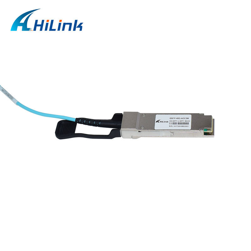 40G QSFP+ から QSFP+ AOC アクティブ オプティカルケーブル 20M OM3 オプティカルトランシーバーモジュールケーブル