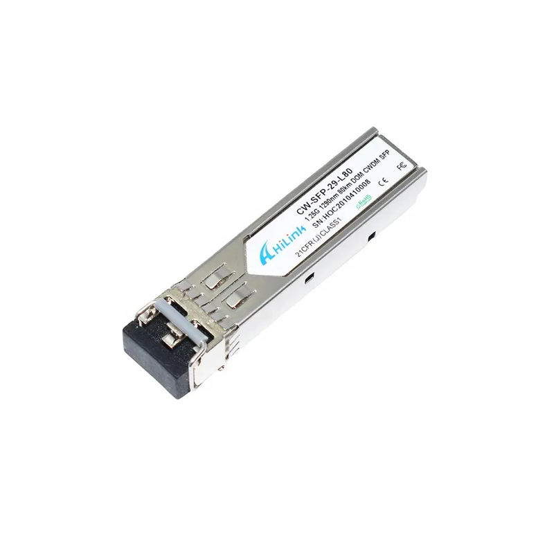 1000BASE-ZX デュプレックス LC 1.25G 1290nm 80km DOM CWDM SFP シングルモードトランシーバーモジュール