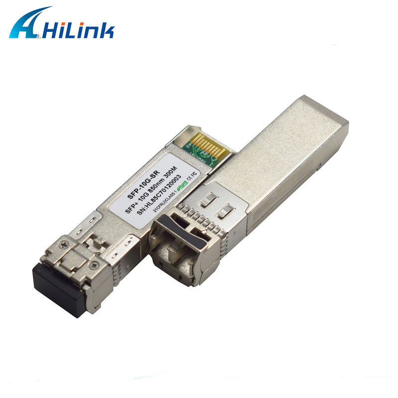 SFP+ 10Gig イーサネット モジュール 10G SR 850nm 300M LC デュプレックス DDM 光ファイバートランシーバー 4G ネットワーク WDM 機能 FTTH SFP-10G-SR