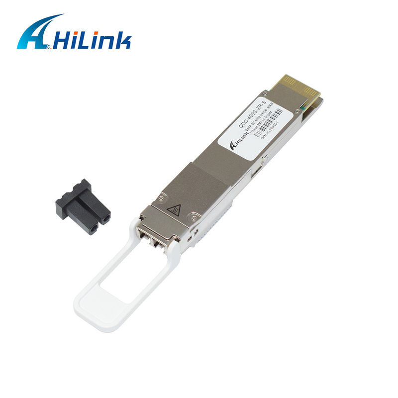QSFP DD 400GBASE DWDM ZR 80KM トランシーバーモジュール QDD-400G-ZR-S DWDM 調節可能 SMF LC DOM