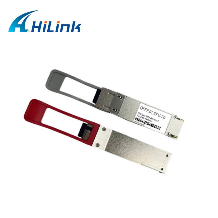 0～70℃環境対応100G Base QSFP28 BiDiモジュール 10km/20kmデータレート