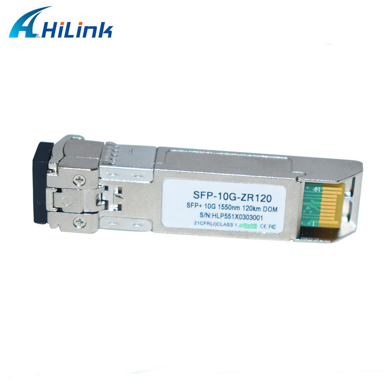 ヒリリンク 10G ベース SFP+ ZR 120KM 1550NM 光ファイバー光学機器 光受信機モジュール 互換性