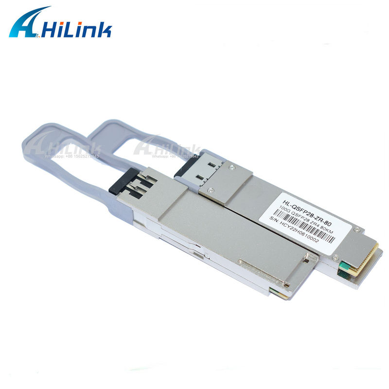 LCコネクタ SOAピン 光ファイバトランシーバ 良好な通信ネットワーキング製品 QSFP28 ZR4 80KM LWDM4 1295-1304NM