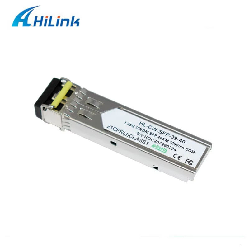 中国 工場 1000Base 1.25G SFP デュアルLCコネクタ CWDM 40KM LC 1270-1610nm オプティカルトランシーバー 光ファイバー機器