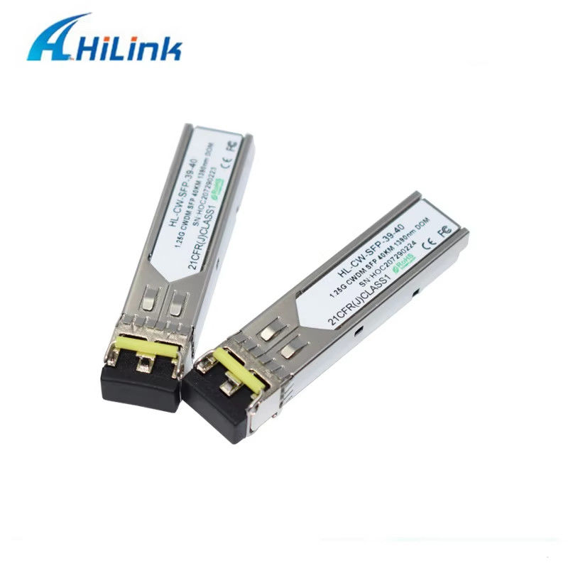中国 工場 1000Base 1.25G SFP デュアルLCコネクタ CWDM 40KM LC 1270-1610nm オプティカルトランシーバー 光ファイバー機器