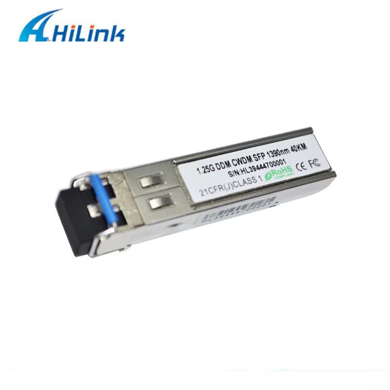 中国 工場 1000Base 1.25G SFP デュアルLCコネクタ CWDM 40KM LC 1270-1610nm オプティカルトランシーバー 光ファイバー機器