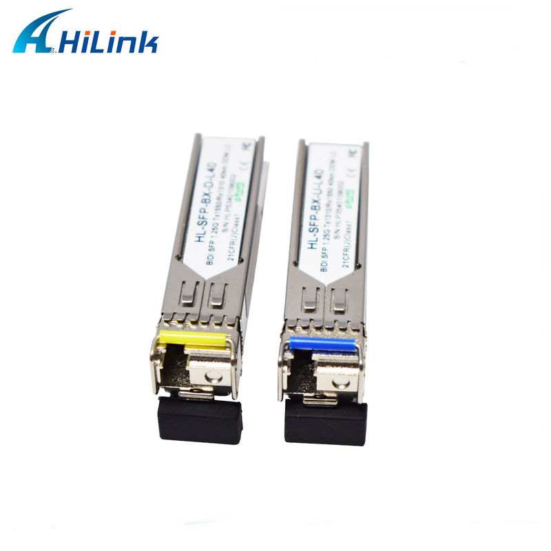 ヒリリンク 1.25G SFP BIDI 40KM 1310/1490 ((1550nm) LC/SCコネクタ 光ファイバーモジュール