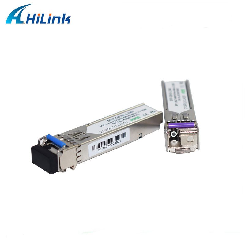 ヒリリンク 1.25G SFP BIDI 40KM 1310/1490 ((1550nm) LC/SCコネクタ 光ファイバーモジュール