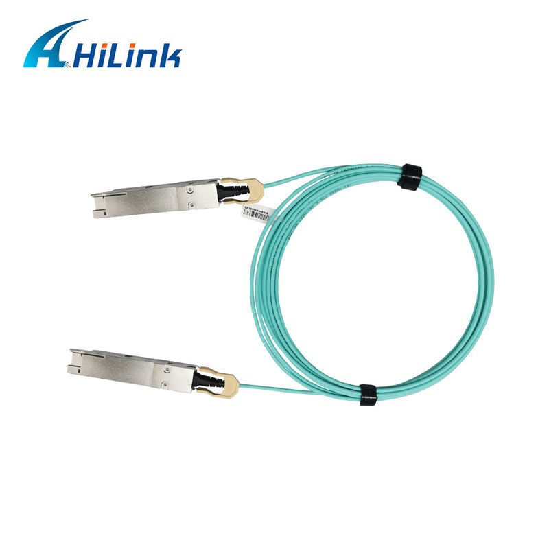 400G QSFP DD アクティブ オプティカルケーブル 8x26.5625GBd ((PAM4) 電界面 DDM 3M MMFケーブル