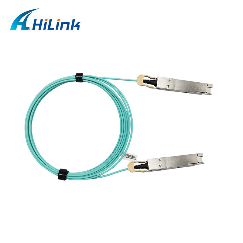 400G QSFP DD アクティブ オプティカルケーブル 8x26.5625GBd ((PAM4) 電界面 DDM 3M MMFケーブル