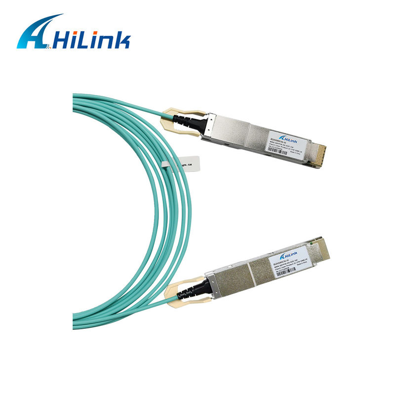 400G QSFP DD アクティブ オプティカルケーブル 8x26.5625GBd ((PAM4) 電界面 DDM 3M MMFケーブル