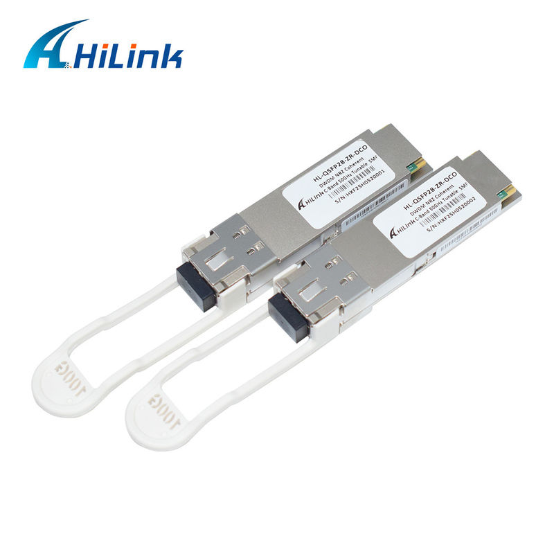 100G ZR QSFP28 デジタルコーレントオプティックトランシーバー ファイバーオプティックトランシーバーの究極のソリューション