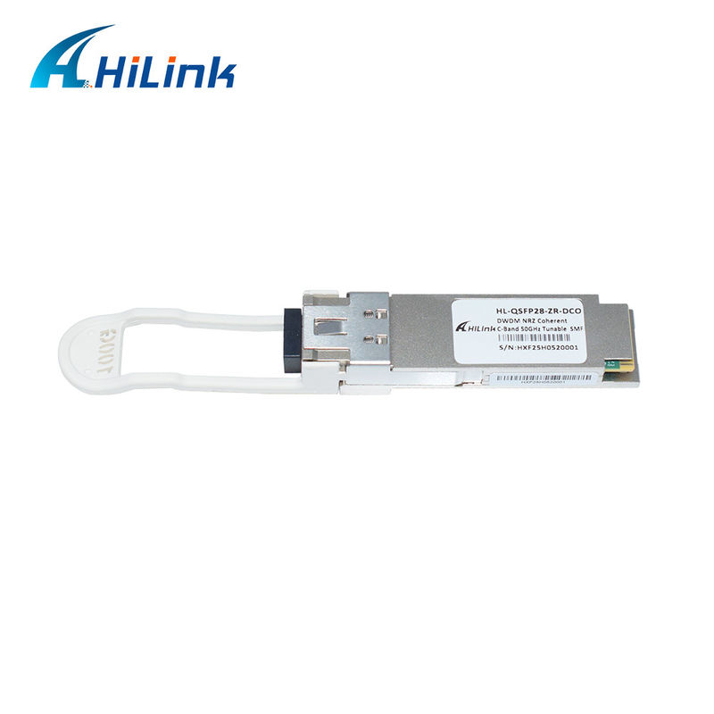 HL-QSFP28-DCO ZR QSFP28 デジタルコヒーレント光トランシーバー、100G データレート、LC コネクタ