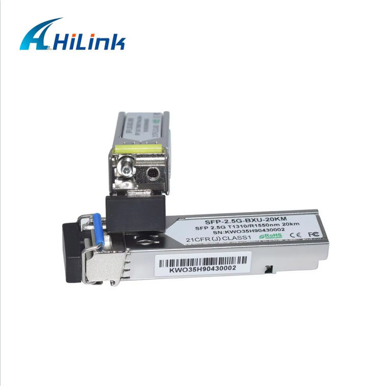 ヒリリンク 2.5Gベース BIDI 20KM WDM 1310NM/1550NM LCコネクタ SFPモジュール