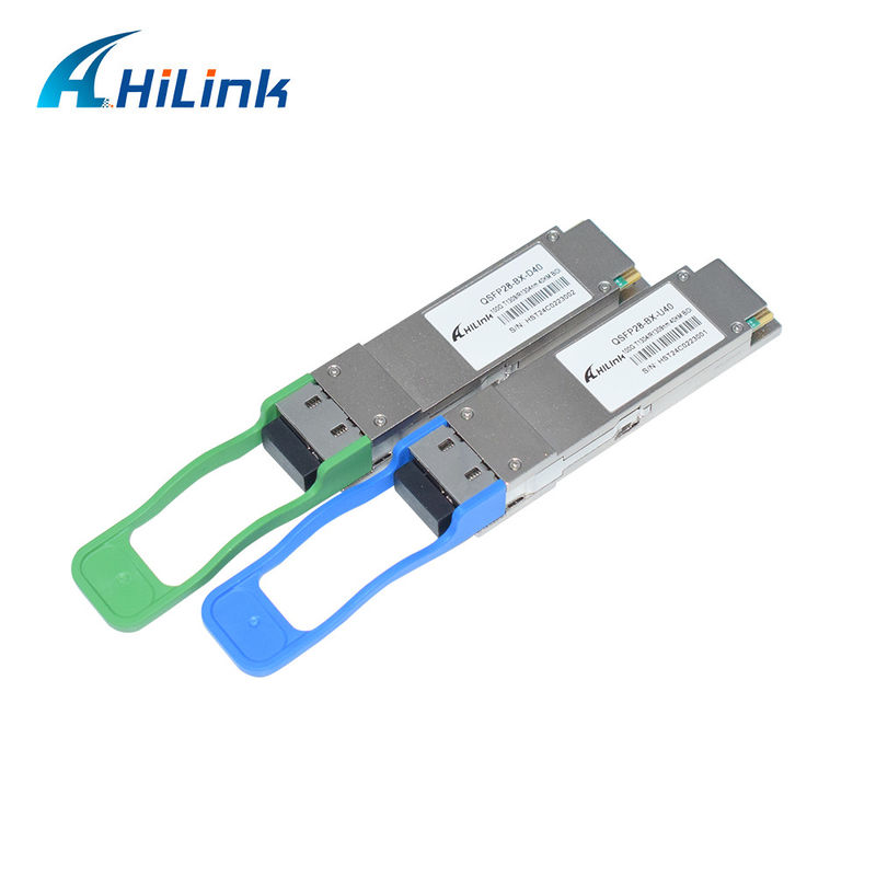 100G QSFP28 BIDI 光トランシーバー 40KM 100G-ER1-40 MSA EMLレーザー APDレシーバー 1309.14nm/1304.58nm