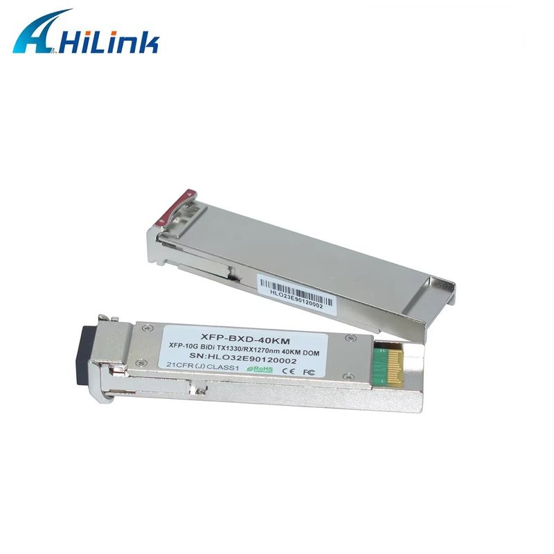 高品質の10Gイーサネット WDM BIDI ER 40KM 1270/1330 XFP オプティカルモジュール 光ファイバー機器
