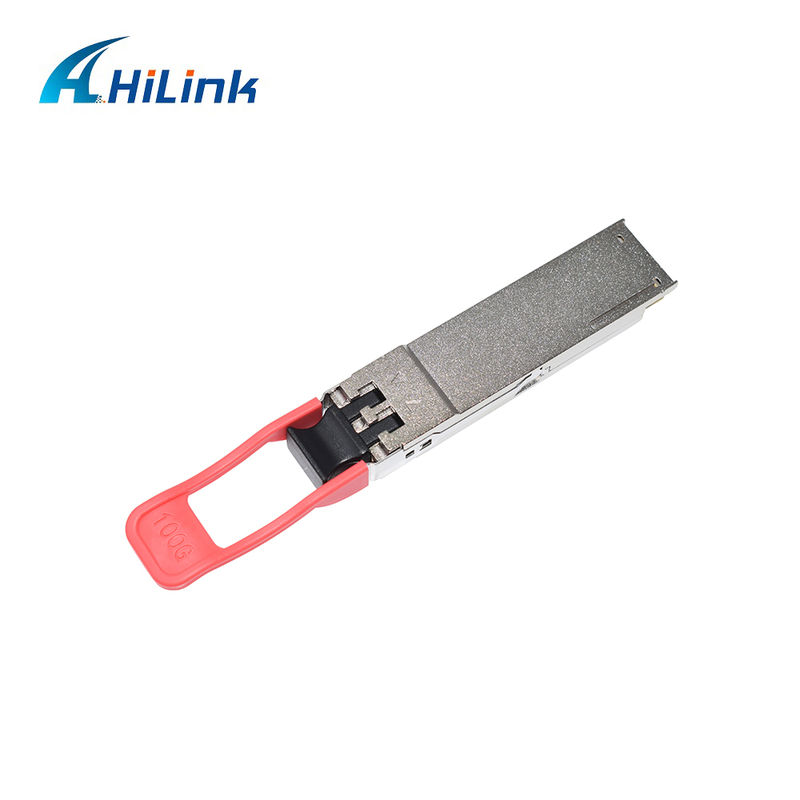 100Gb/s QSFP28 ER4 光トランシーバーモジュール 40KM ホットプラグ対応 デュプレックスLC LAN WDM APD SMF RoHS-6 準拠