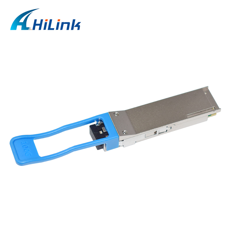 100Gb/s QSFP28 LR4 光トランシーバーモジュール 20KM ホットプラグ対応 デュプレックスLCコネクタ シングルモード RoHS準拠