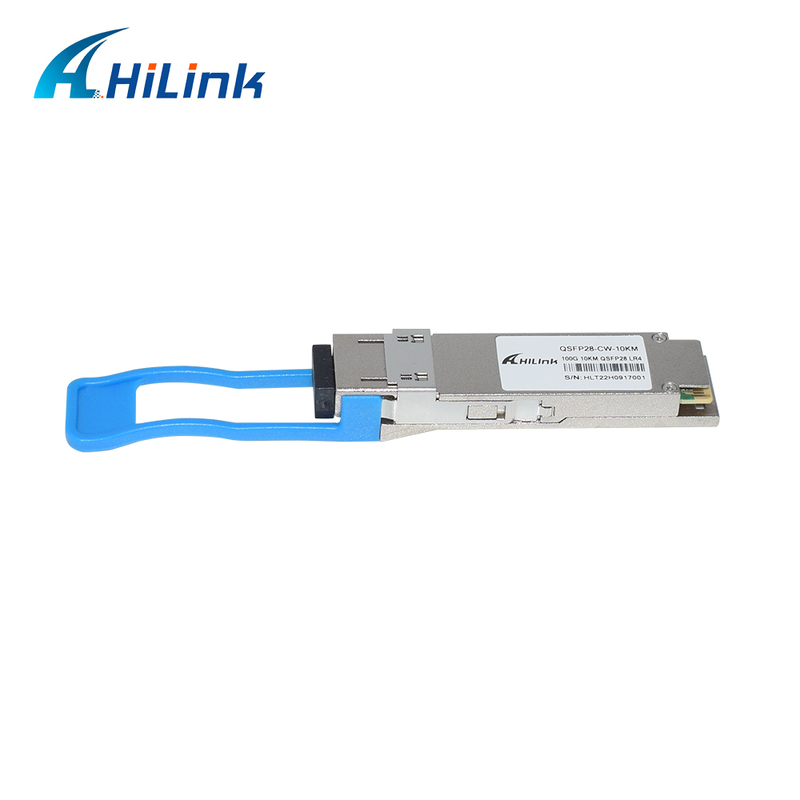 10KM ホットプラグイン可能 100Gb/s QSFP28 CWDM4 オプティカルトランシーバー モジュール LAN WAN イーサネット スイッチ ルータアプリケーション