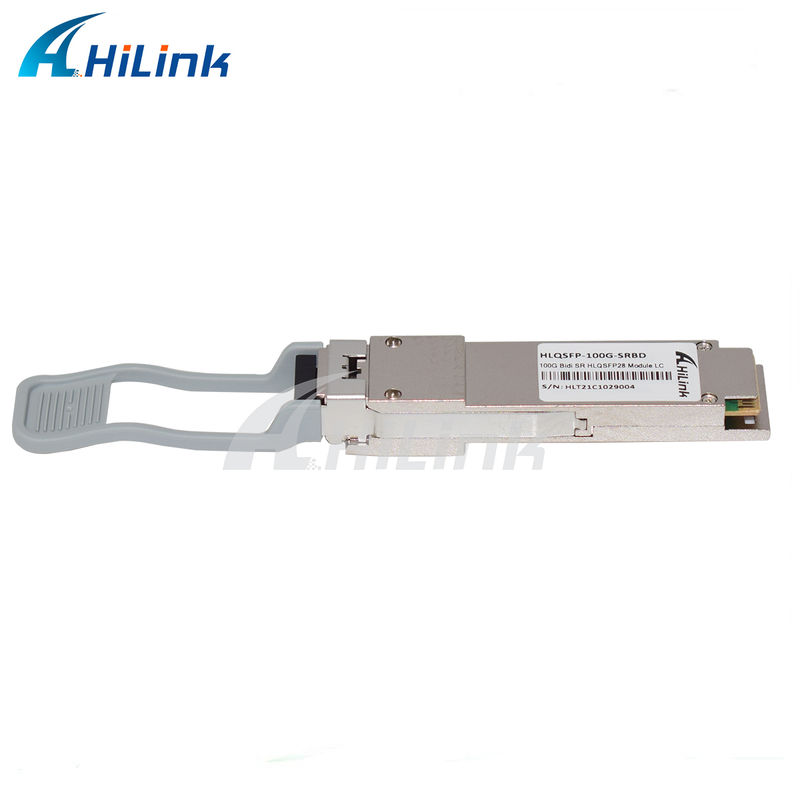 100G QSFP28 SRBD 100m バイダイデュプレックス LC ホットプラグ可能 850/900nm VCSEL PAM4 2x50G マルチモード