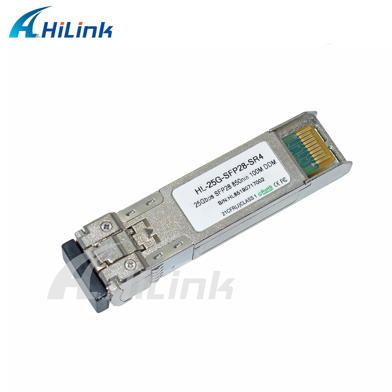 25G SFP28 SR MMF 光ファイバモジュール 850nm 100m GBIC 光トランシーバ 産業用温度