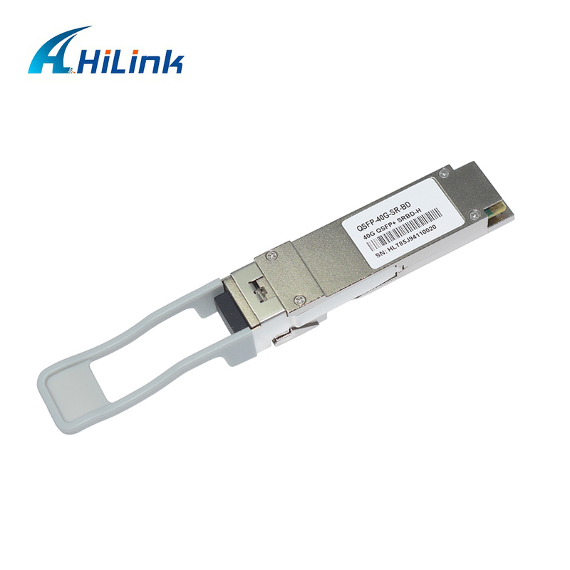 40Gb/s 100m QSFP+ 光ファイバー モジュール バイダイデュプレックス LC ホットプラグ可能 850/900nm MMF