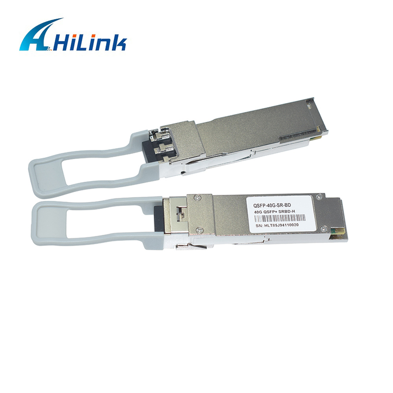 40Gb/s 100m QSFP+ 光ファイバー モジュール バイダイデュプレックス LC ホットプラグ可能 850/900nm MMF