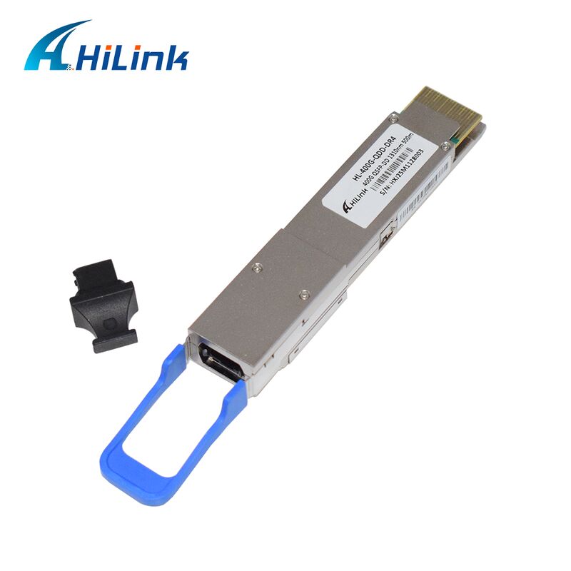 Hilink HL-400G-QDD-DR4 400Gb/s 500M QSFP-DD DR4 MPO-12 光トランシーバー互換モジュール
