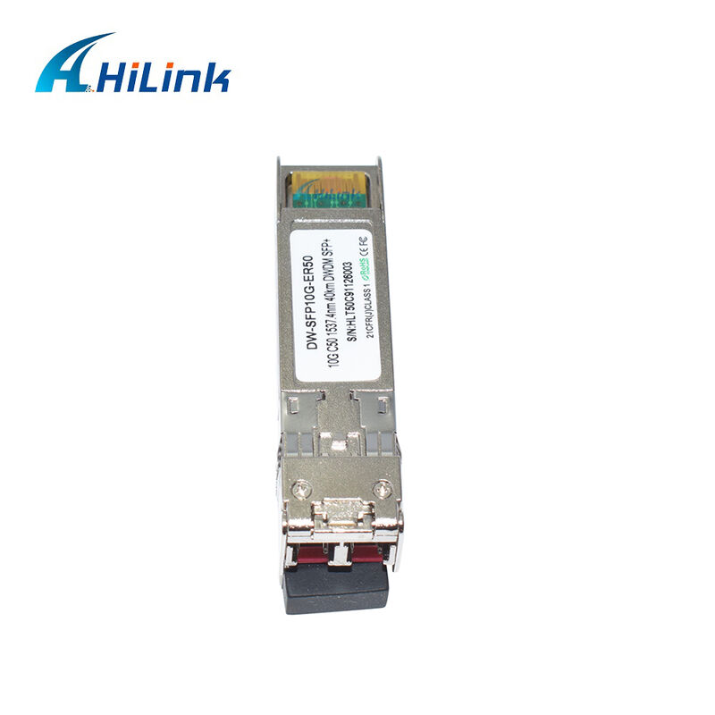 Hilink 10Gb SFP+ DWDM SFP 100GHZ CH17～61 オプション 40km トランシーバー 光モジュール デュプレックス LC コマーシャル インダストリアル