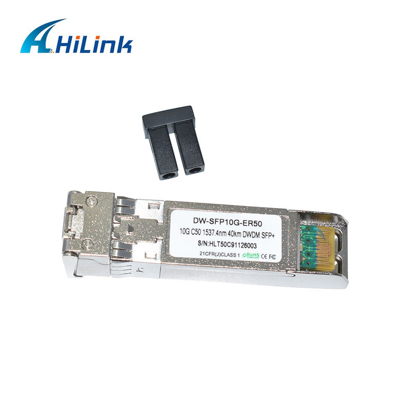 Hilink 10Gb SFP+ DWDM SFP 100GHZ CH17～61 オプション 40km トランシーバー 光モジュール デュプレックス LC コマーシャル インダストリアル