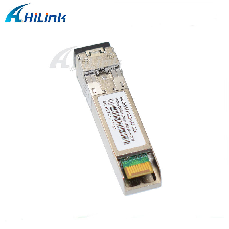 10G SFP+ DWDMトランシーバー 80km 100km CH17～61 120km CH20～55 100GHz 産業用/商用温度