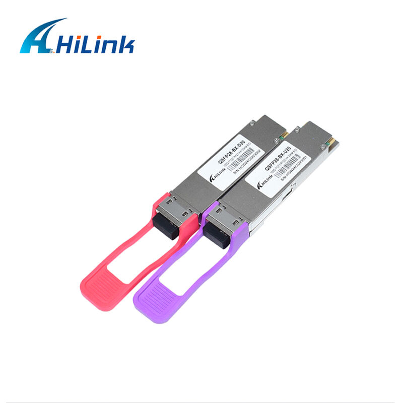 Hilink HL-QSFP28-100G-UD-20 100Gb/s 20km QSFP28 BIDI LR1 オプティカルトランシーバーモジュール