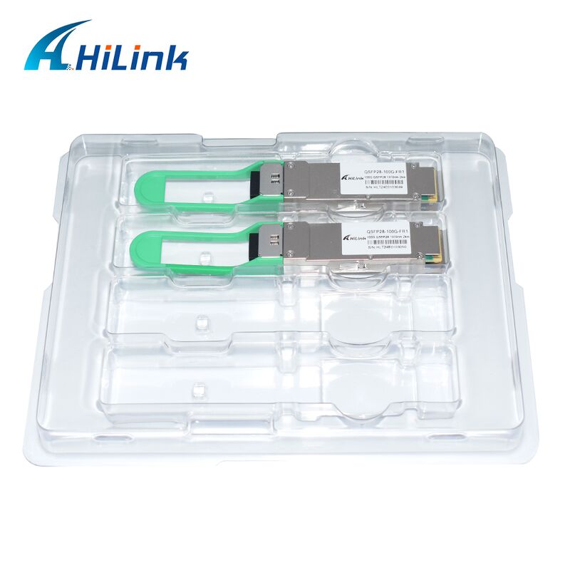 HL-QSFP28-100G-FR1 100Gbps QSFP28 FR シングルラムダトランシーバー 2km到達距離 光トランシーバーモジュール