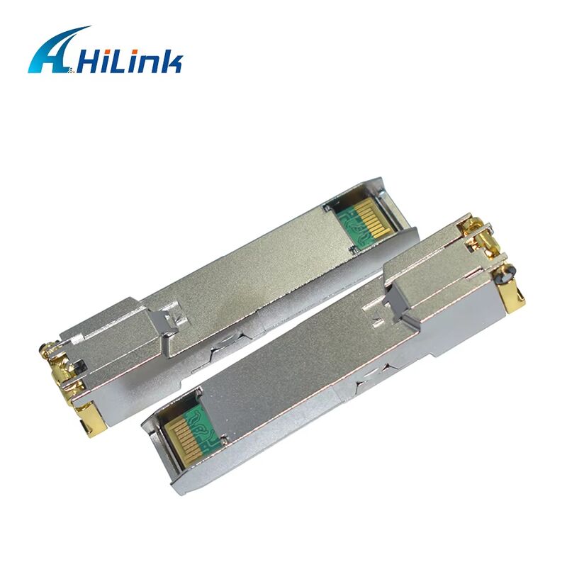 Hilink HL-SFP-T 1000BASE-Tと10/100/1000BASE-T RJ-45コネクタ付き銅型SFPトランシーバー