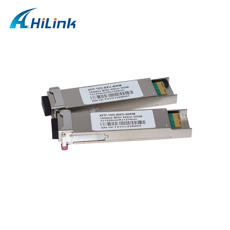 10Gb/s XFP Bi-Directional Transceiver 40km Reach TX1270/1330nm RX1330/1270nm RoHS Compliant