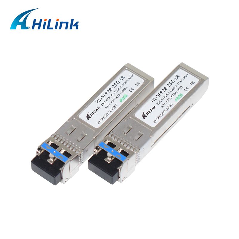 HL-SFP28-LR-10KM 25G SFP28 トランシーバー 10km 送信距離, 25.78Gbps データレート,低電力消費 <1.2W