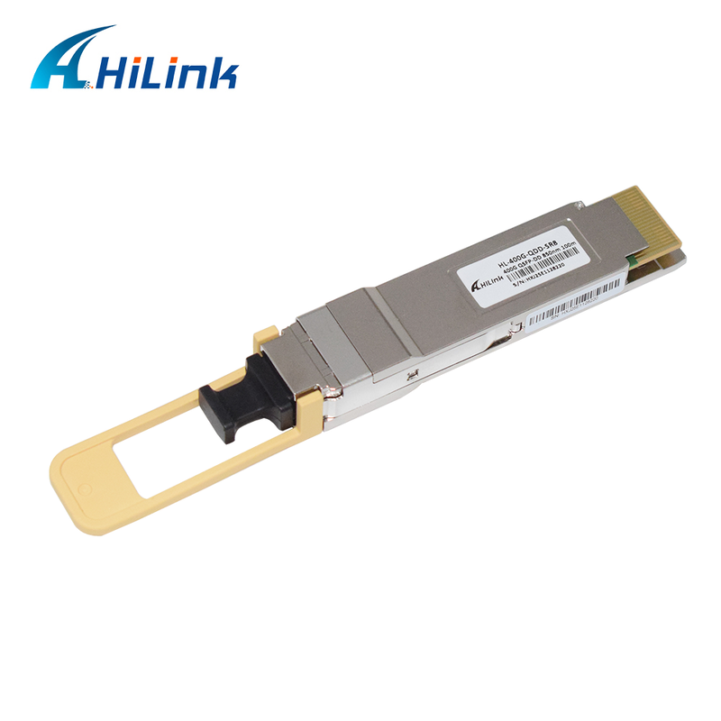 Hilink QDD-400G-SR8 QSFP-DD トランシーバー 400G データレート 850nm 波長 MPO-16 コネクタ (診断モニタリング付き)