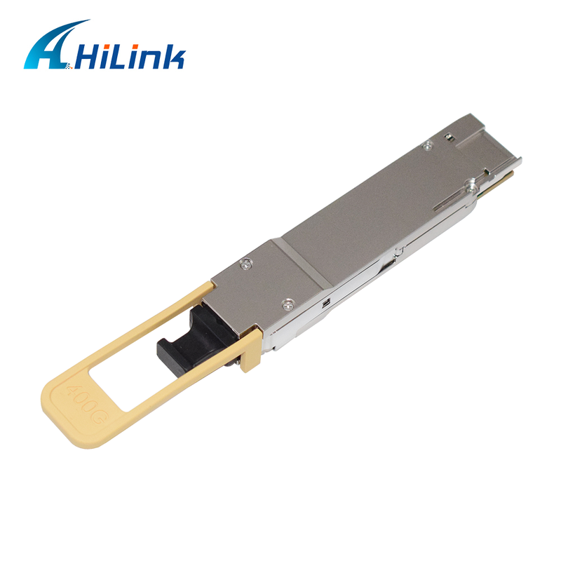 Hilink QDD-400G-SR8 QSFP-DD トランシーバー 400G データレート 850nm 波長 MPO-16 コネクタ (診断モニタリング付き)